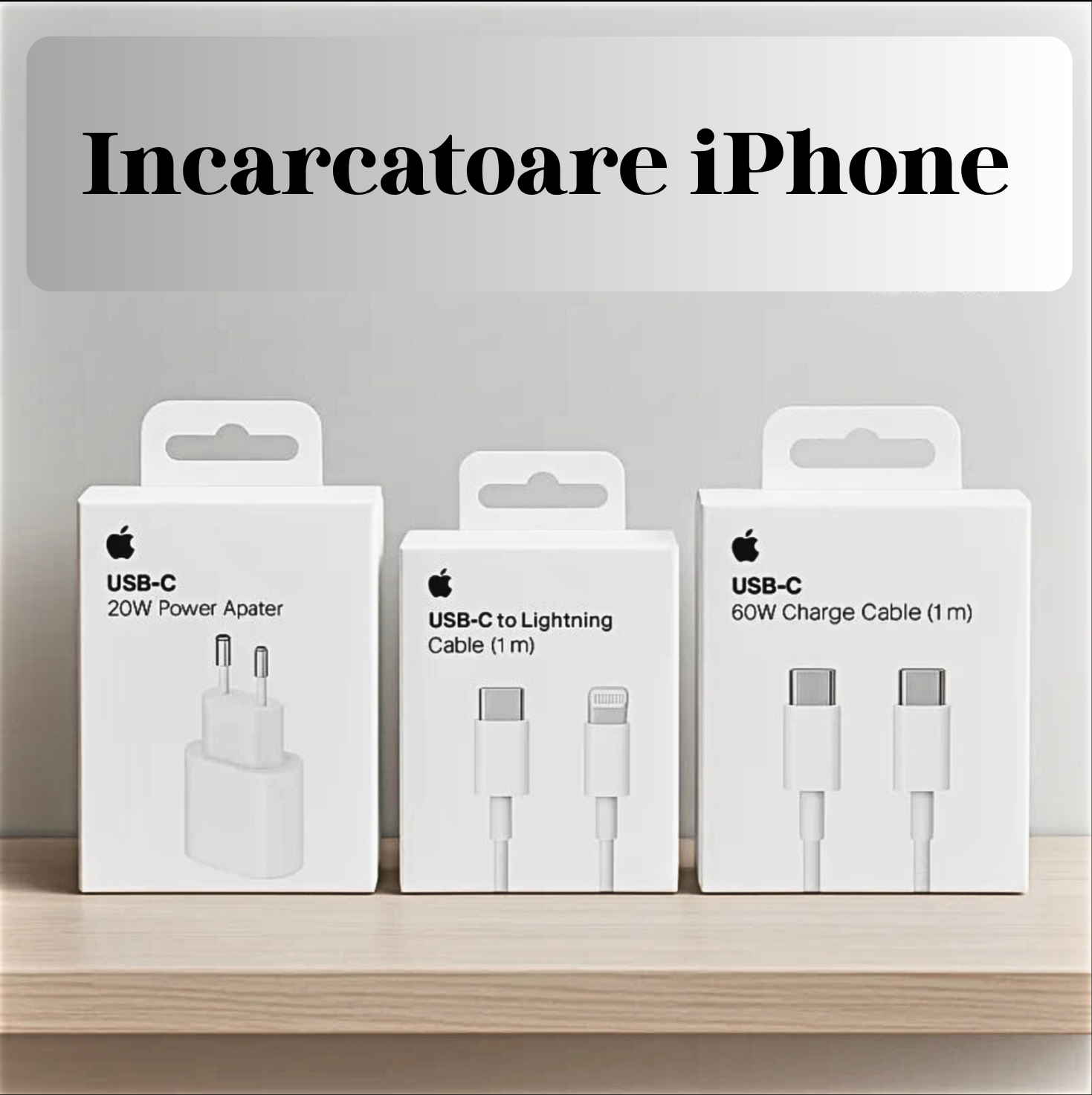 Incarcatoare iPhone