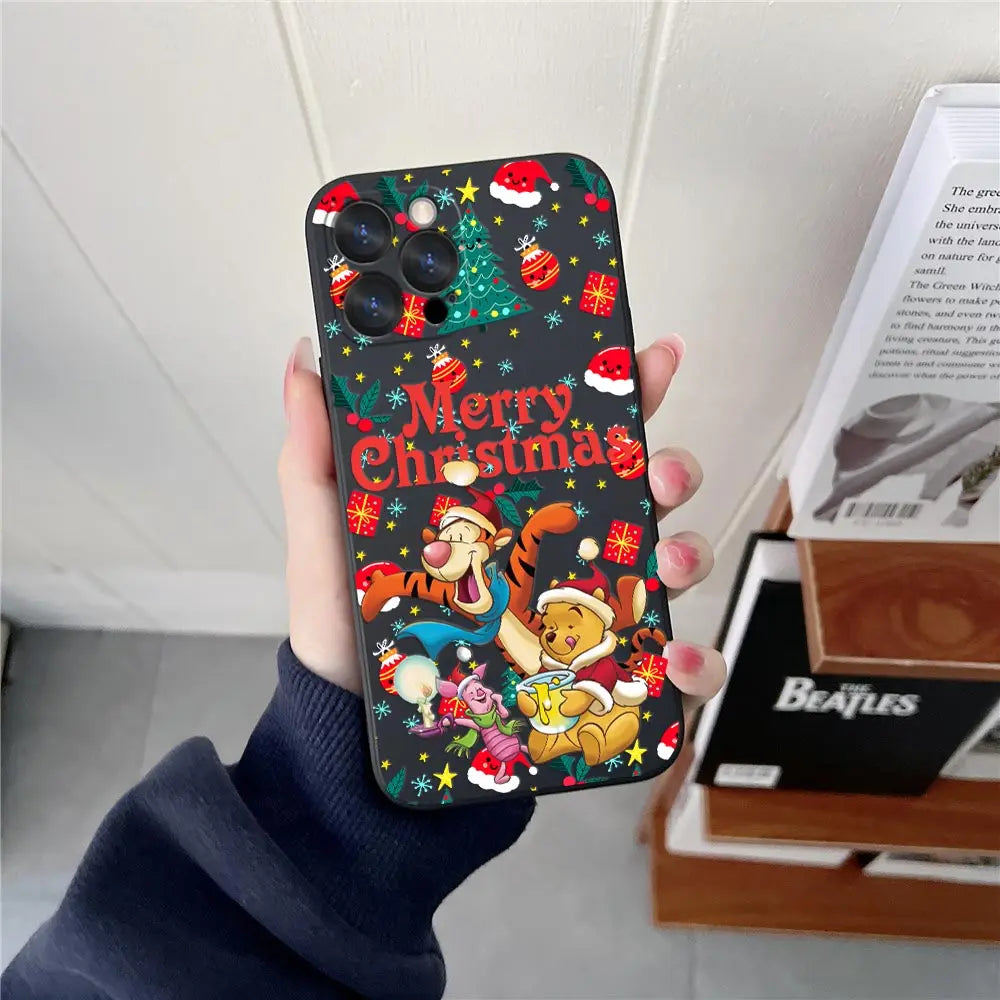 Husa Craciun Winnie The Pooh