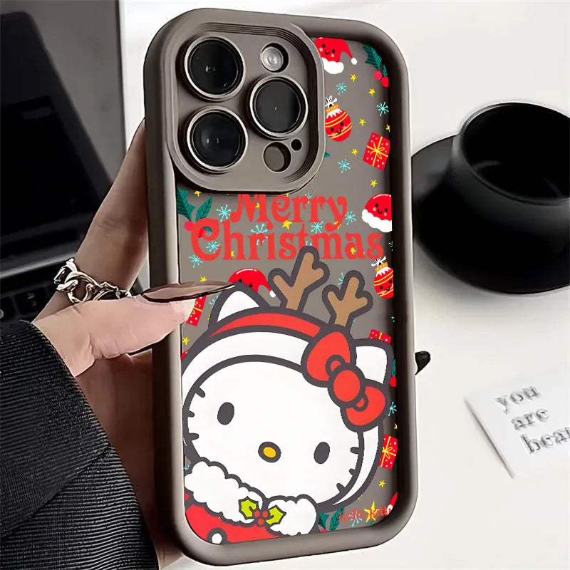 Husa Craciun Hello Kitty