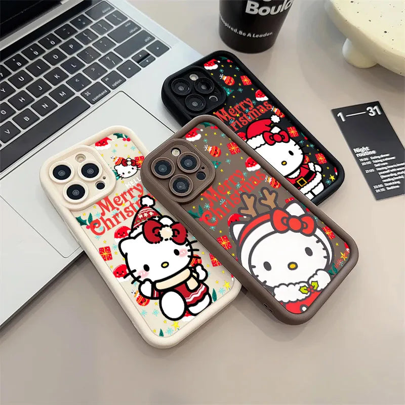 Husa Craciun Hello Kitty