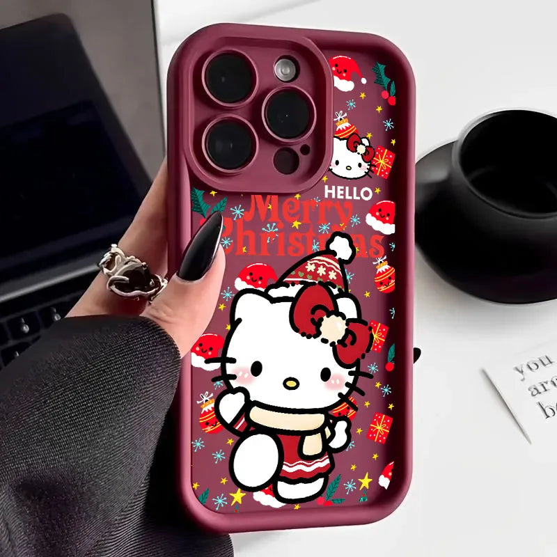 Husa Craciun Hello Kitty