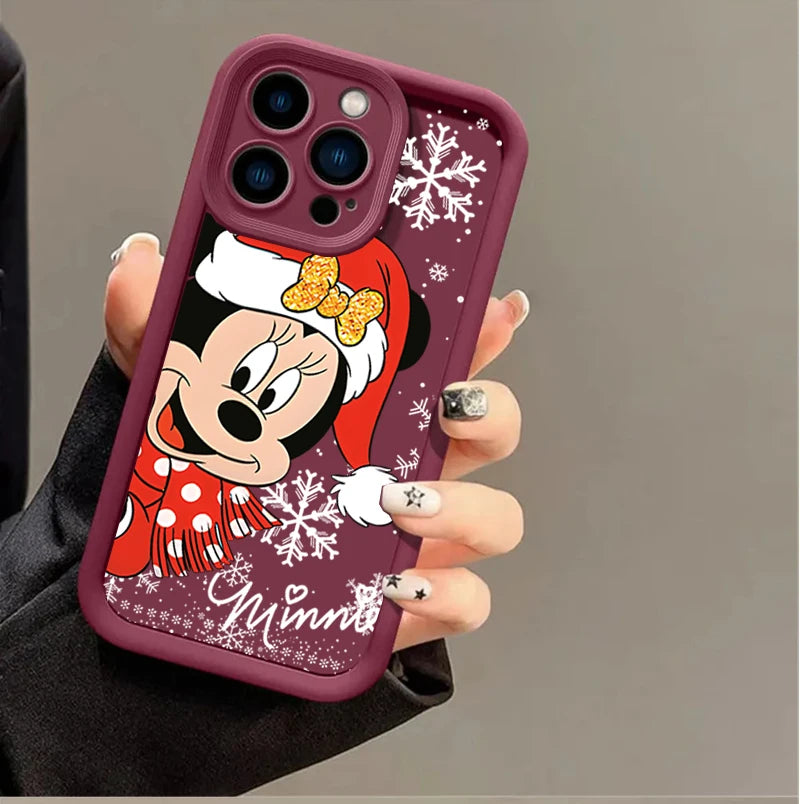Husa Craciun Minnie Mouse