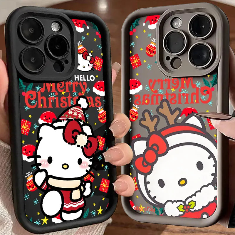 Husa Craciun Hello Kitty