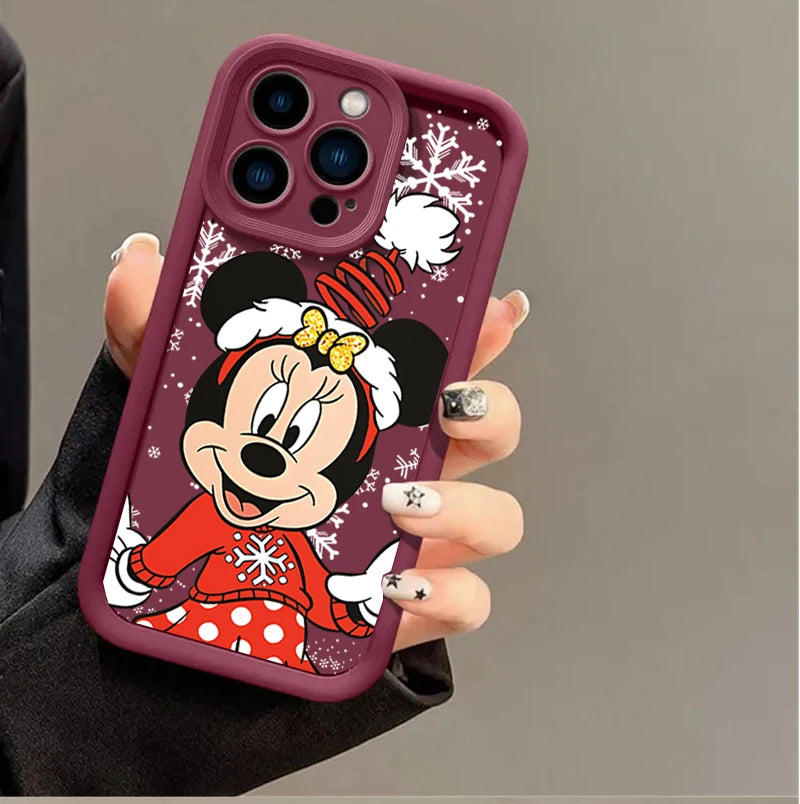Husa Craciun Minnie Mouse